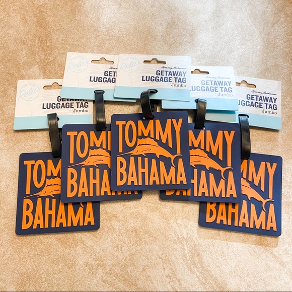 Tommy Bahama Other - Tommy Bahama Getaway Jump Luggage Tag 5pk